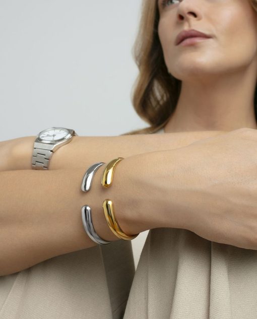 Pulsera rígida dorada Viceroy - Imagen 3