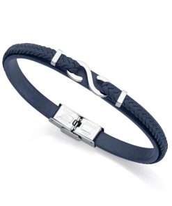 Pulsera infinito azul