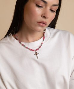 Alternative view of Collar luz rosa